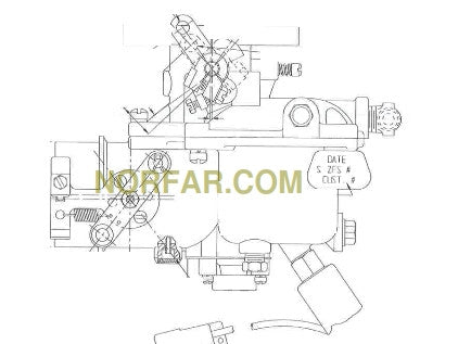 Continental TM27 Carburetor  TM27F00271 