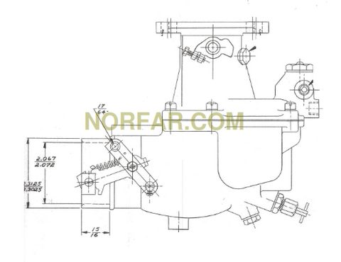 Zenith 14744 Carburetor Model 63