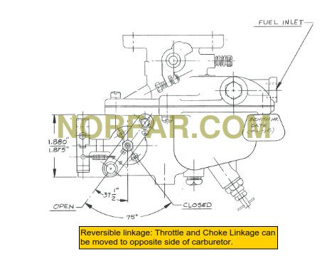 Zenith Carburetor 13304, 13316, 13538, 13588, 13752,  13770, 13771, 13772, 13985