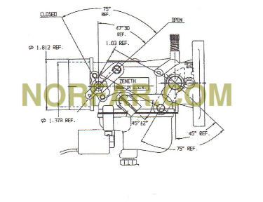 Zenith 15020 Carburetor