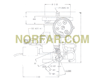 Ford LRG 425 Carburetor