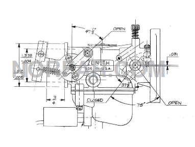 Wisconsin LZ57N2 Carburetor