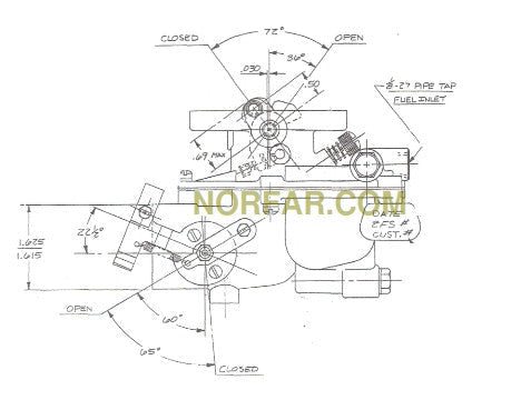Zenith 14115 Carburetor