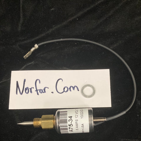 Zenith A75-34 Fuel Shut-off Solenoid