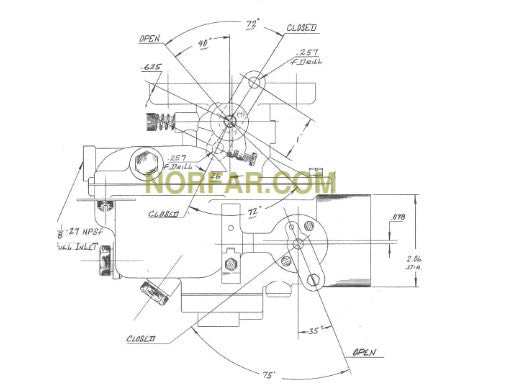 Zenith 14022 Carburetor