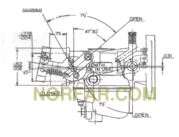 Zenith 13995 Carburetor