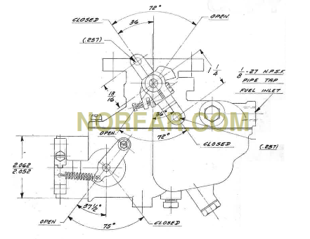 Zenith 13318 Carburetor